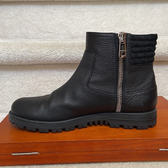 gucci leather ankle boots - Picture 3 of 16